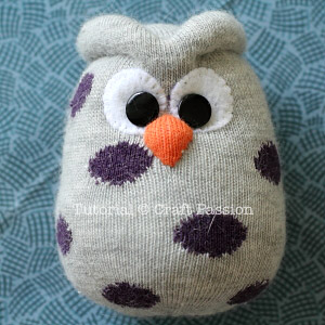 sew sock owl 13 owl stuffed animal