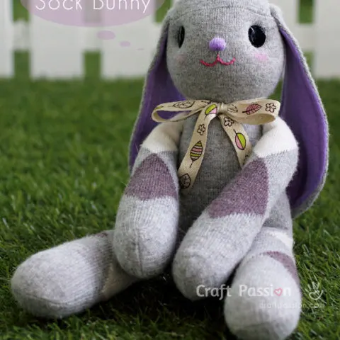 sock easter bunny