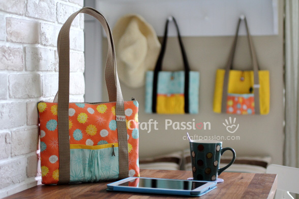 Tablet Carrier Bag Sewing Pattern