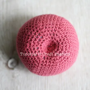 crochet apple