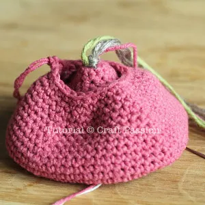 crochet apple