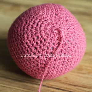 crochet apple
