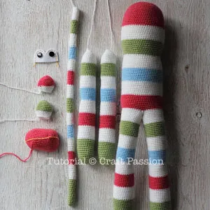 crochet monkey