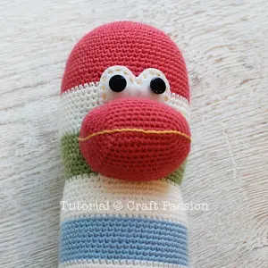 crochet monkey