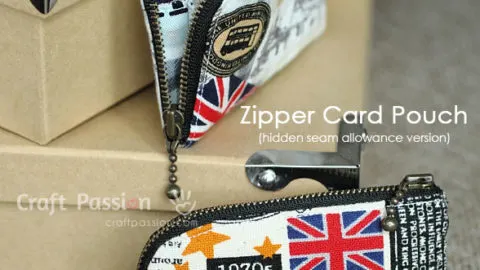 Image for Small Zipper Pouch Sewing Pattern
