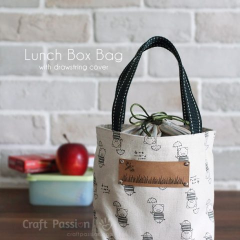 LUNCH BOX BAG SEWING PATTERN