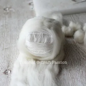 needle felted sheep