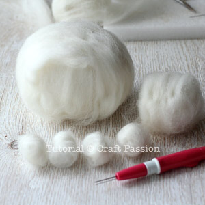sheep felting 4 needle felted sheep
