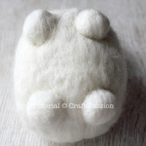 sheep felting 5 needle felted sheep