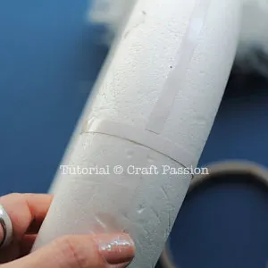 how to make santa wreath