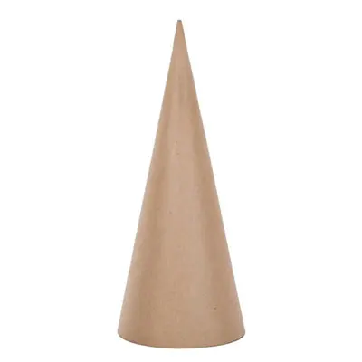 Paper Mache Cone, Open Bottom