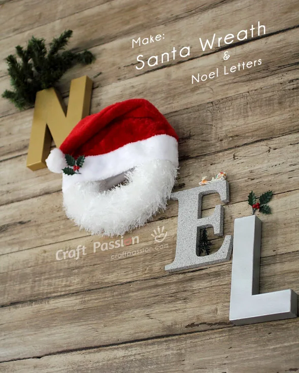 make-chirstmas-santa-wreath