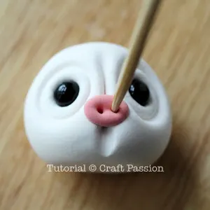 clay pig nose