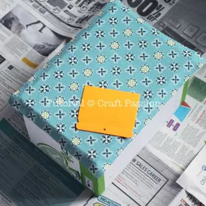 smooth out with plastic spreaders