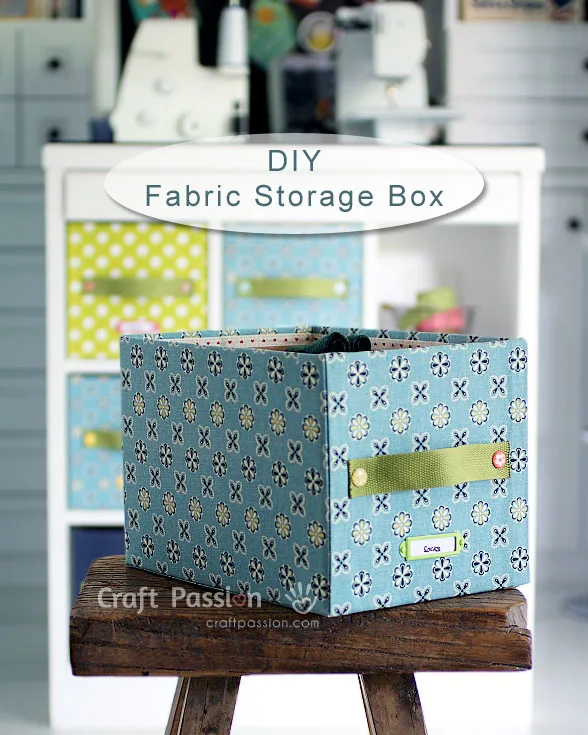 fabric storage box
