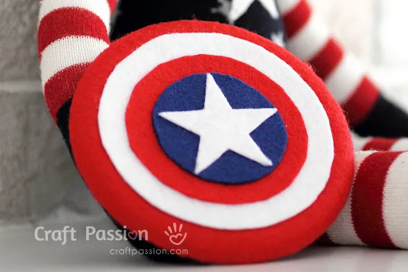 How to make toy Captain America's shield