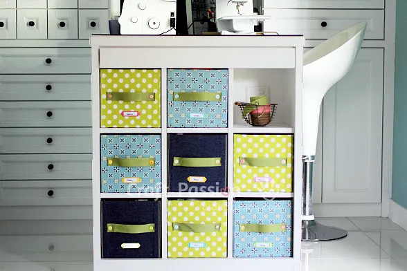 DIY pigeon hole drawers