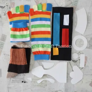 Sock Turkey materials