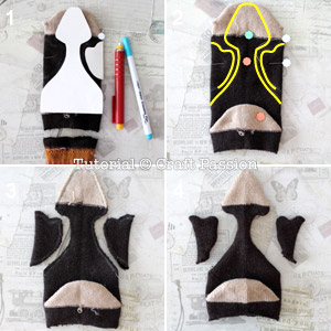 2 sock turkey body turkey stuffed animal