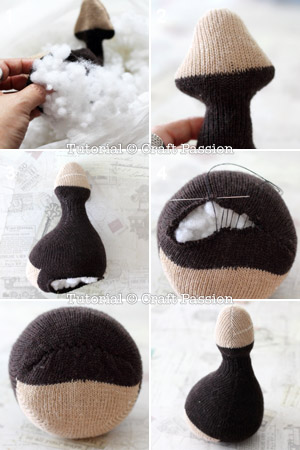 3 sock turkey body turkey stuffed animal