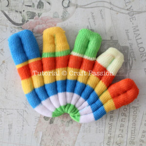 8 sock turkey tail turkey stuffed animal