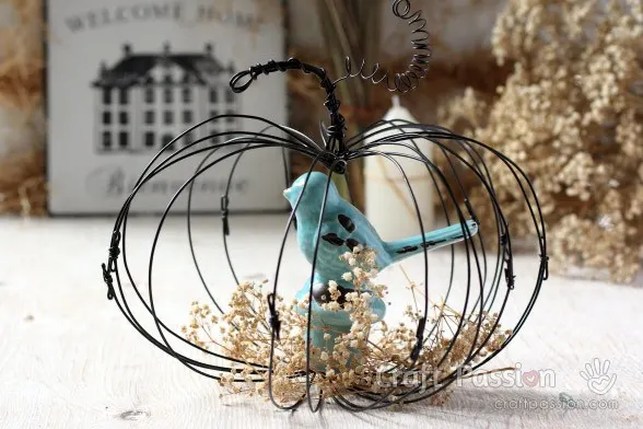 Make Simple Pumpkin Cage