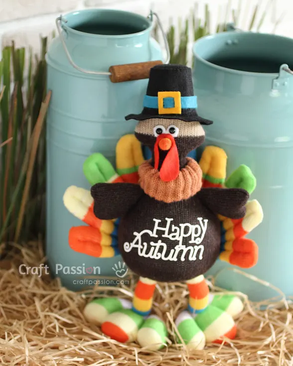 sew turkey from sock