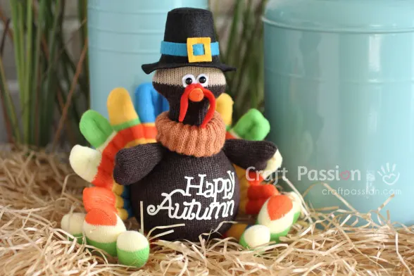 sew turkey from socks