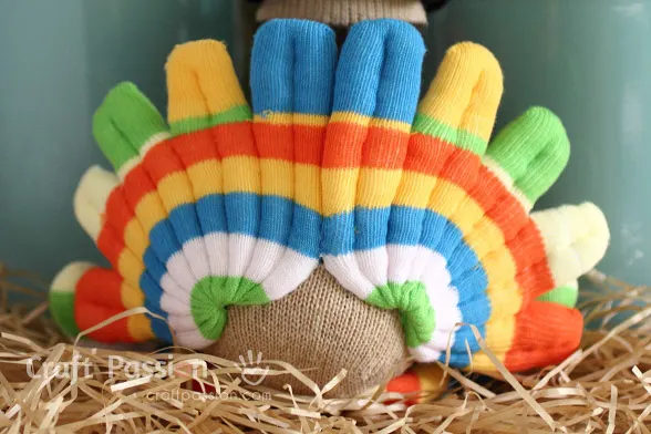 turkey tail sew from toe socks