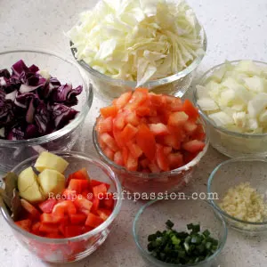 mixed vegetable soup