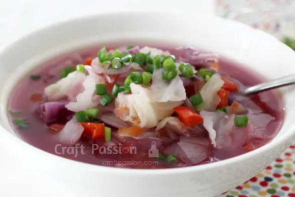 mixed vegetable soup