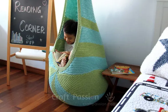 cocoon hanging seat knit pattern