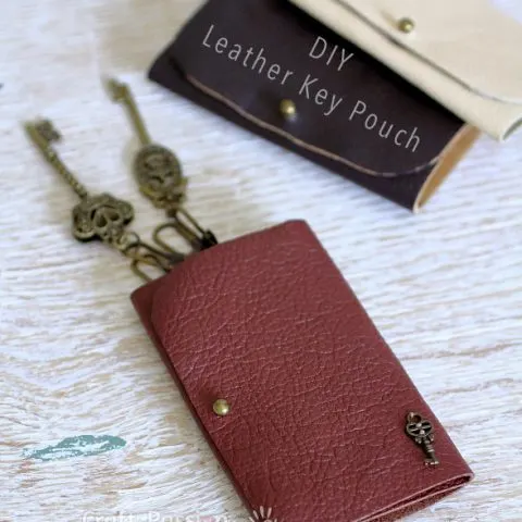Leather Key Pouch