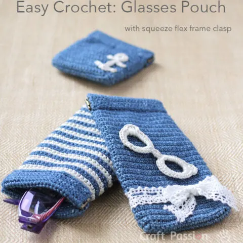 Glasses Pouch Crochet Pattern