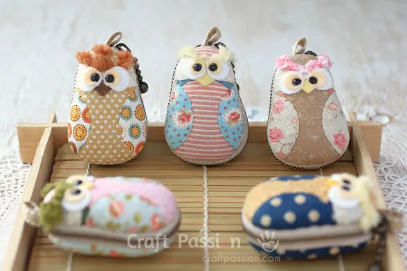 owl mini purses