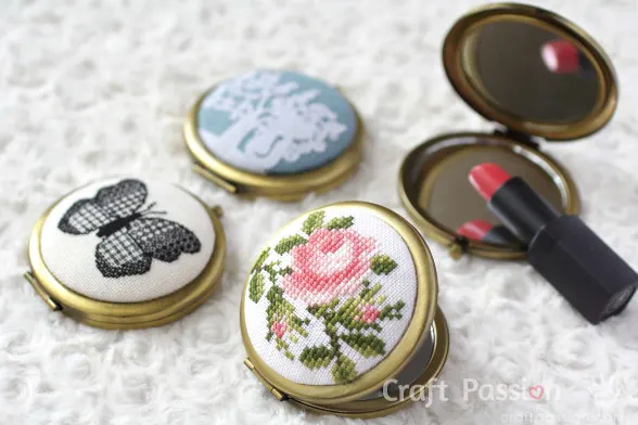 pocket mirror diy