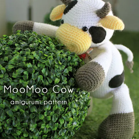 Crochet Cow Amigurumi Pattern