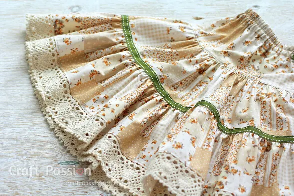 easy 3 tiered skirt pattern