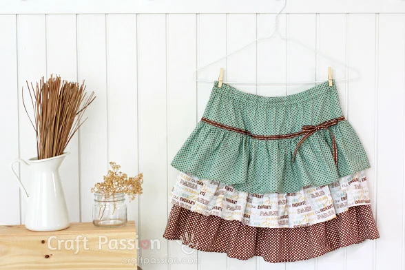 ruffle skirt sewing pattern