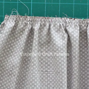 gather fabric