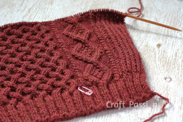 cable knit pattern