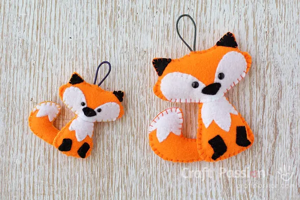 felt fox
