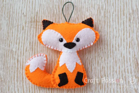 orange fox pattern