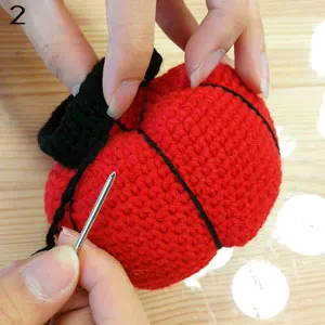 chinese lantern amigurumi