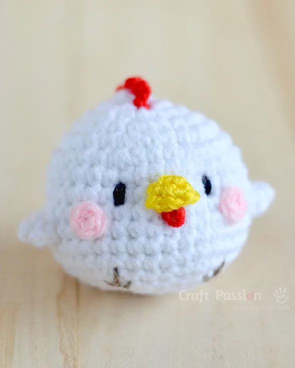 crochet hen amigurumi