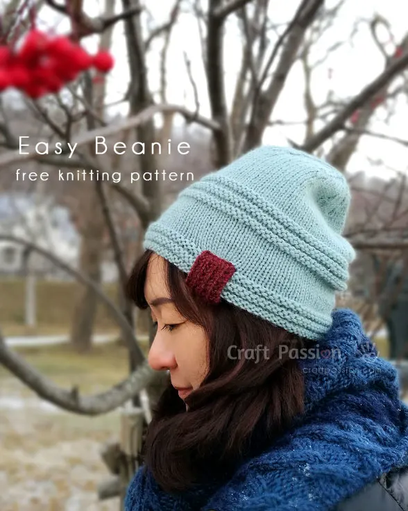 easy beanie pattern