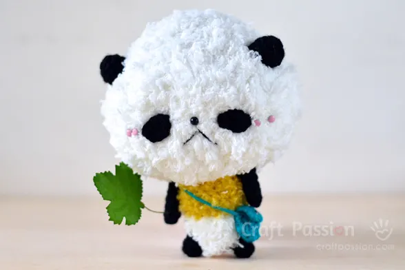 panda amigurumi pattern