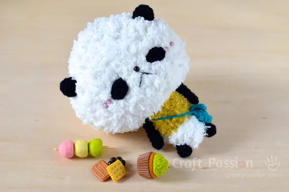 panda amigurumi pattern