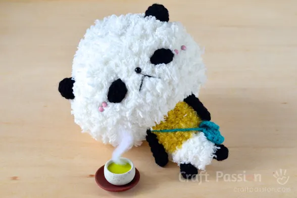 panda amigurumi pattern