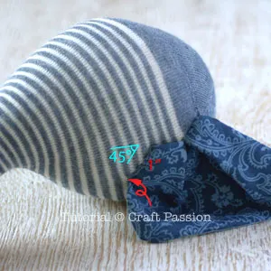 sew sock elephant